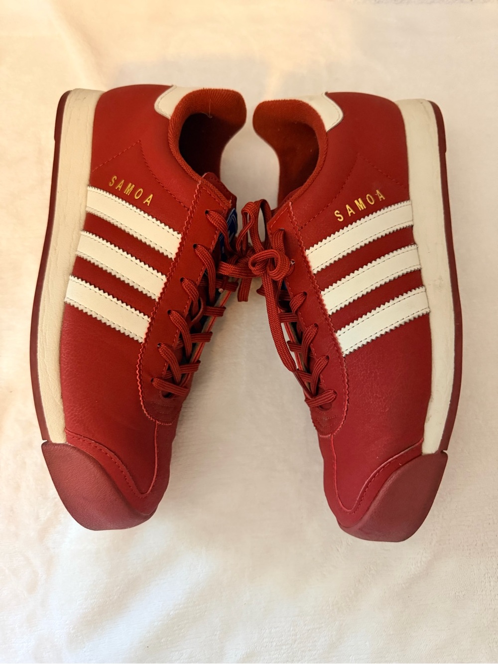 Burgundy Adidas Samoa Women’s 8.5 / Men’s 7.